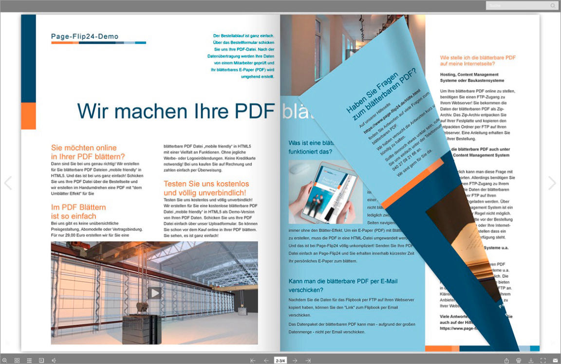 online im pdf blättern