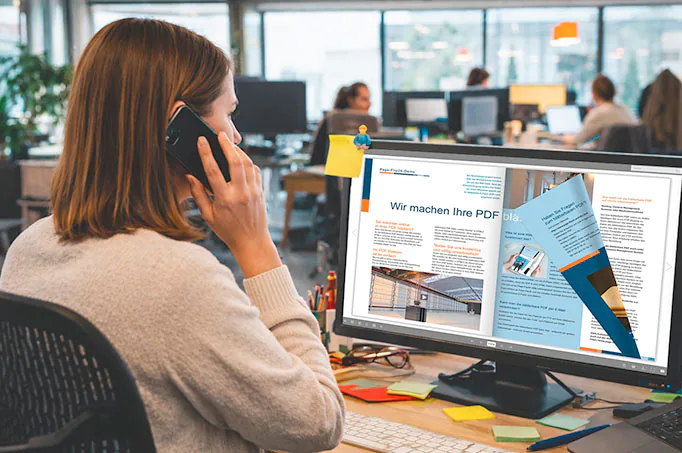 im pdf blaettern Help